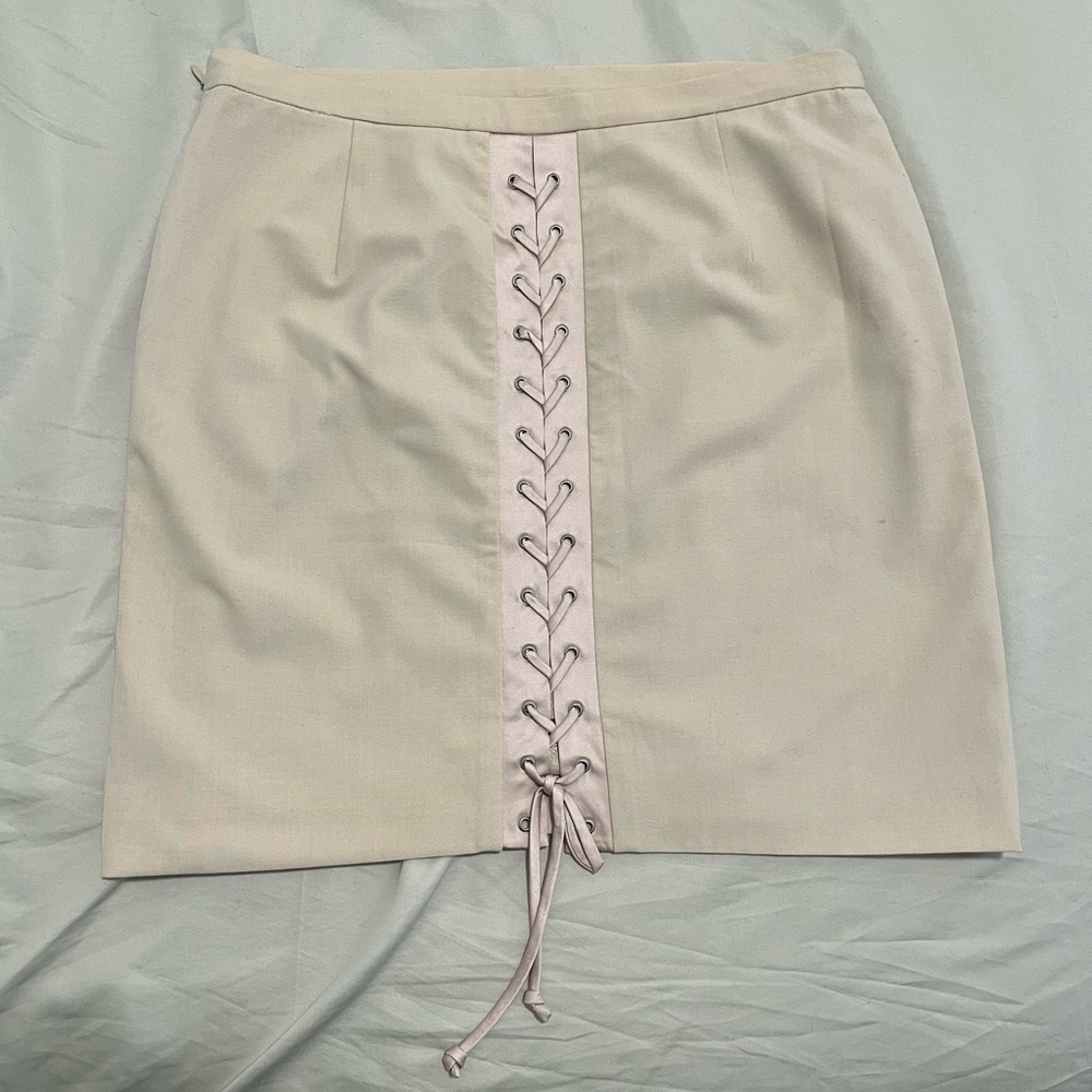 Y2K Vintage BCBGMaxAzria Corset Detail Skirt